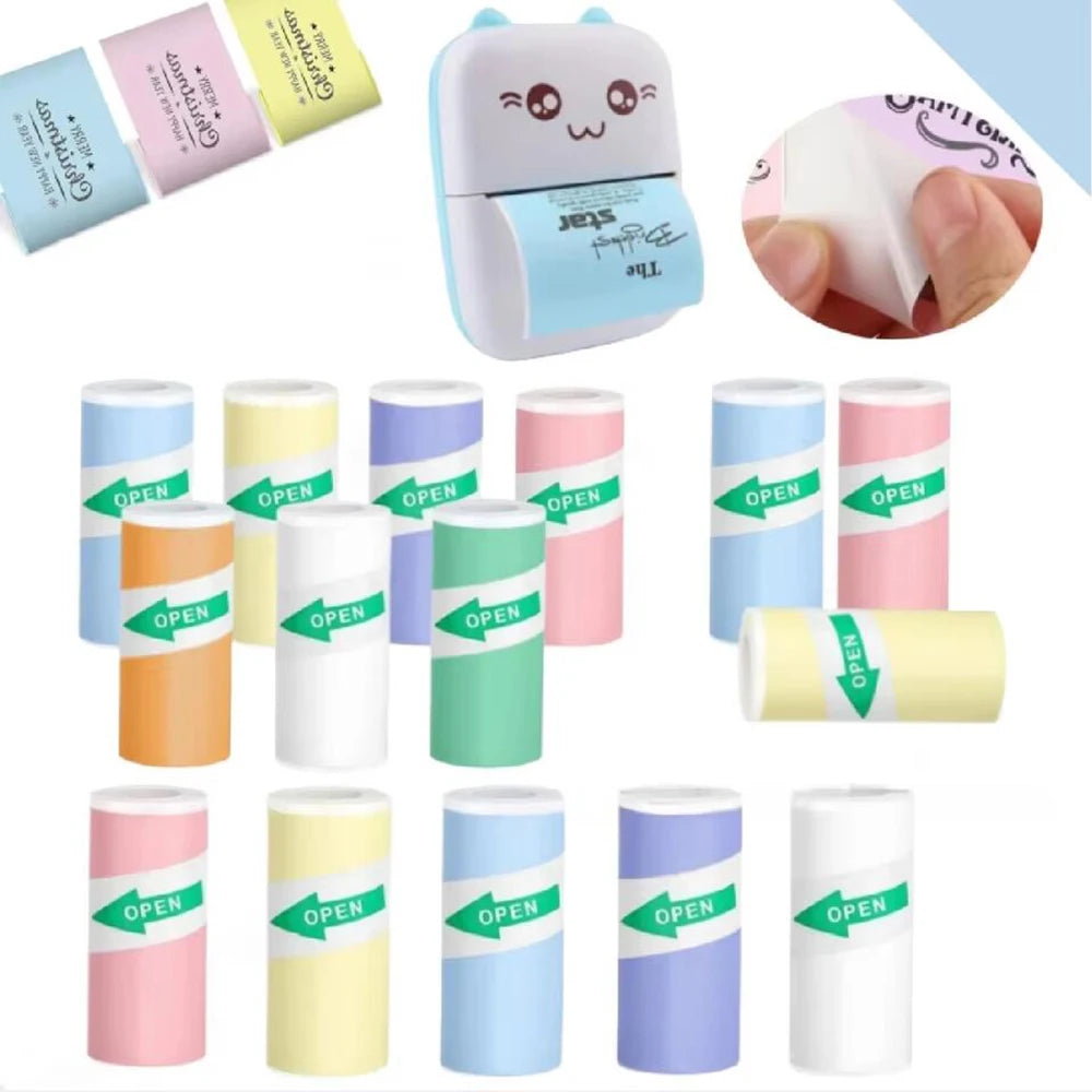 Mini Label Sticker Rolls