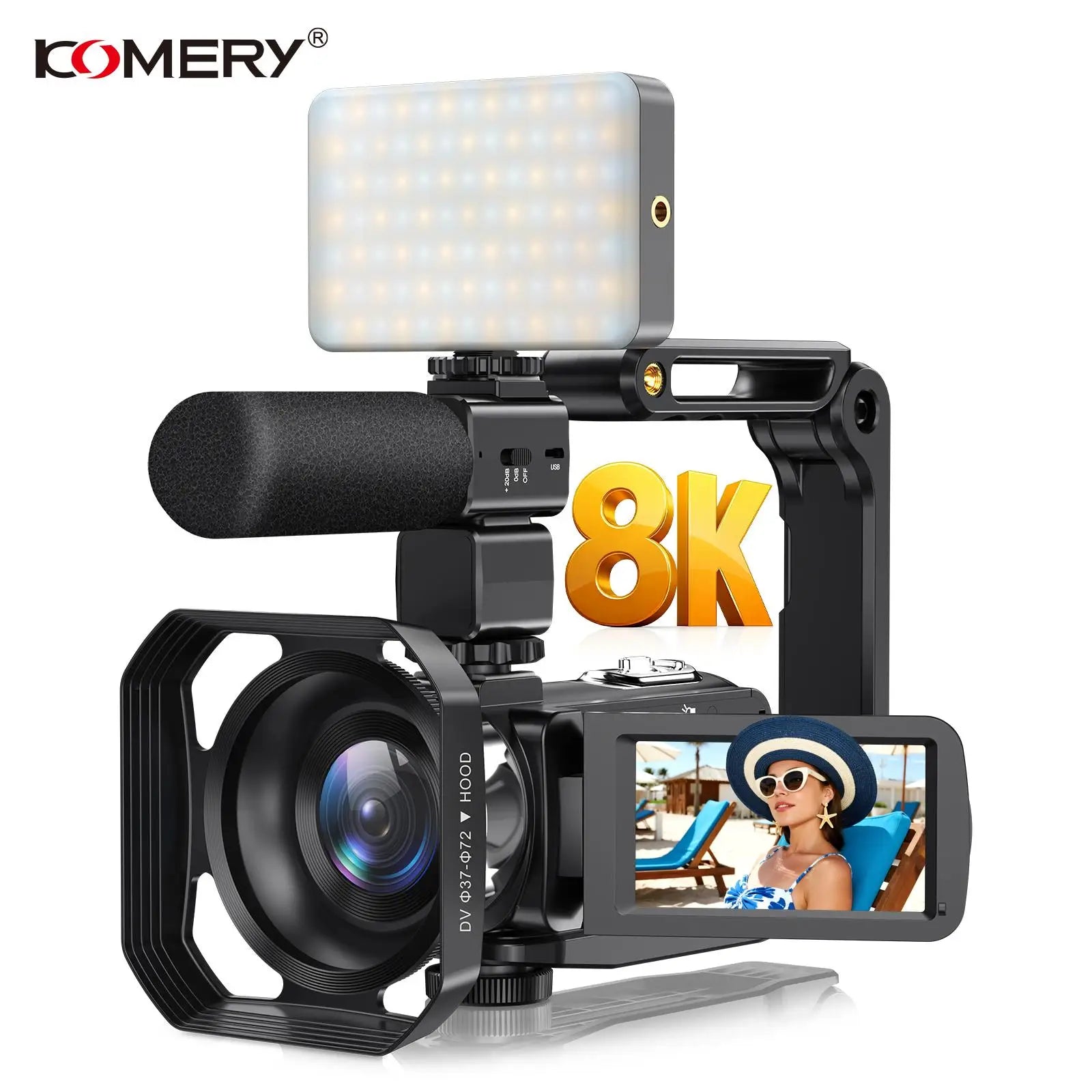 8K Night Vision Camcorder