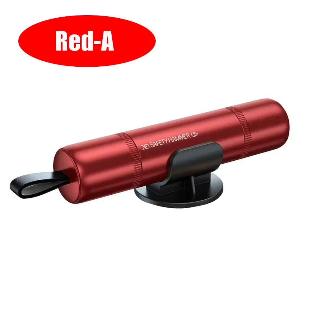 2-in-1 Car Escape Hammer