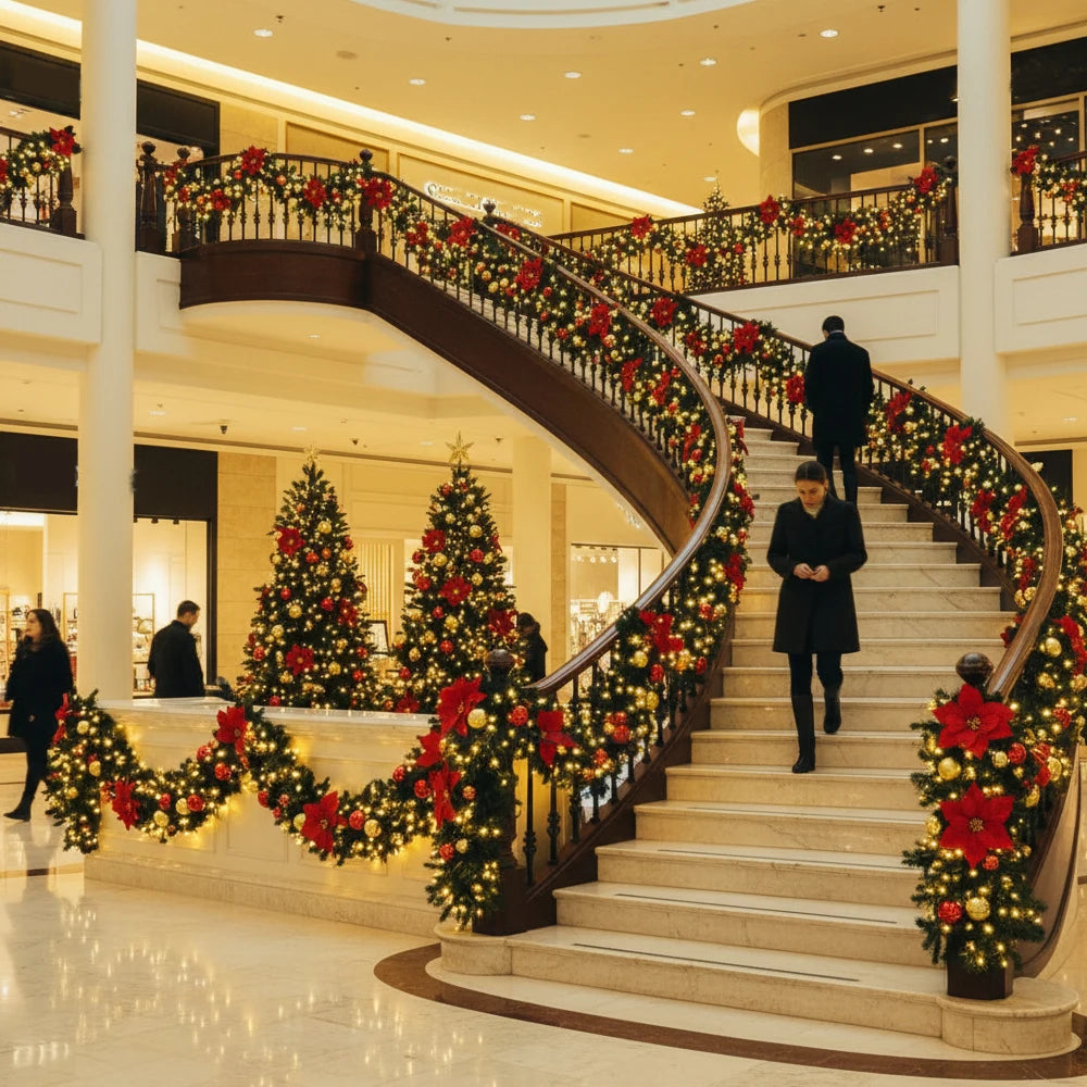 LED Christmas Garland