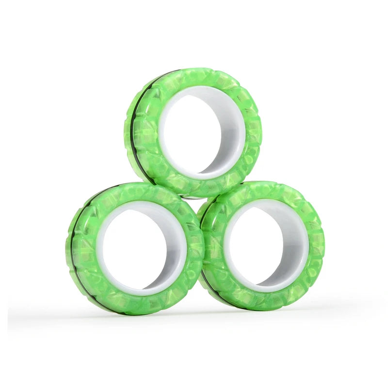 Magnetic Fidget Ring Set