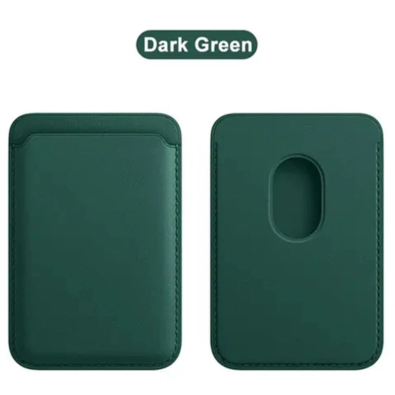 Leather Magnetic Wallet Case