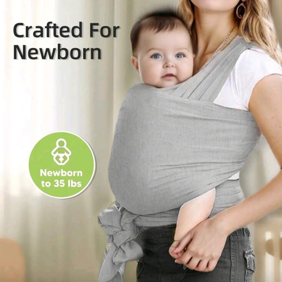 Knitted Baby Carrier Wrap