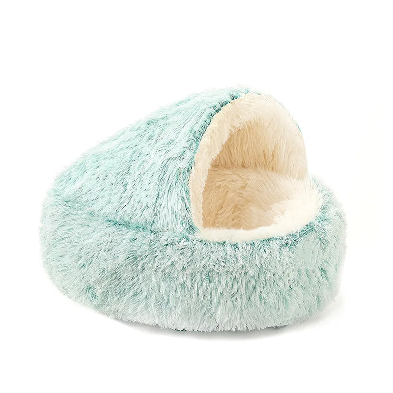 2-in-1 Winter Cat Bed