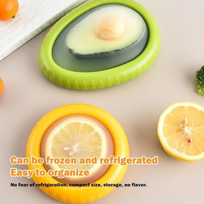 Silicone Fruit Saver Set