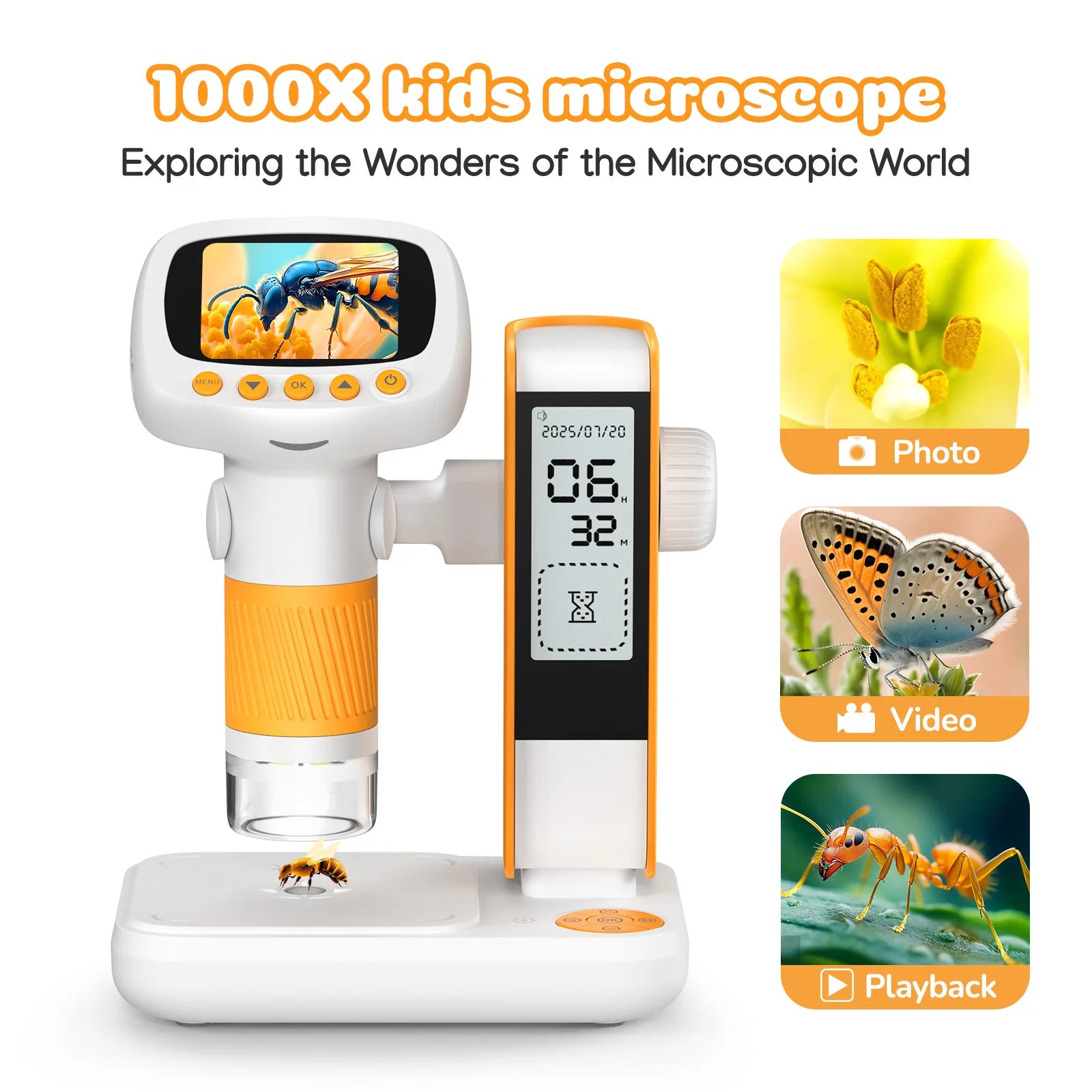 Kids Handheld Microscope