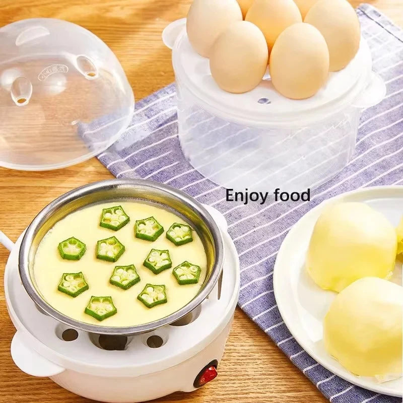 Double-Layer Electric Egg Cooker