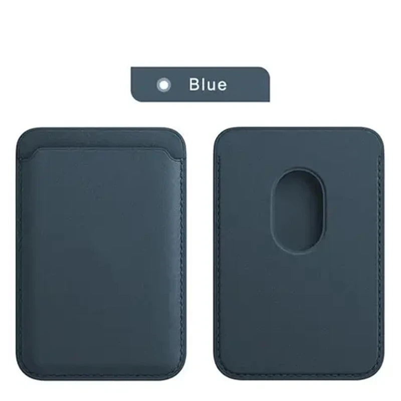 Leather Magnetic Wallet Case