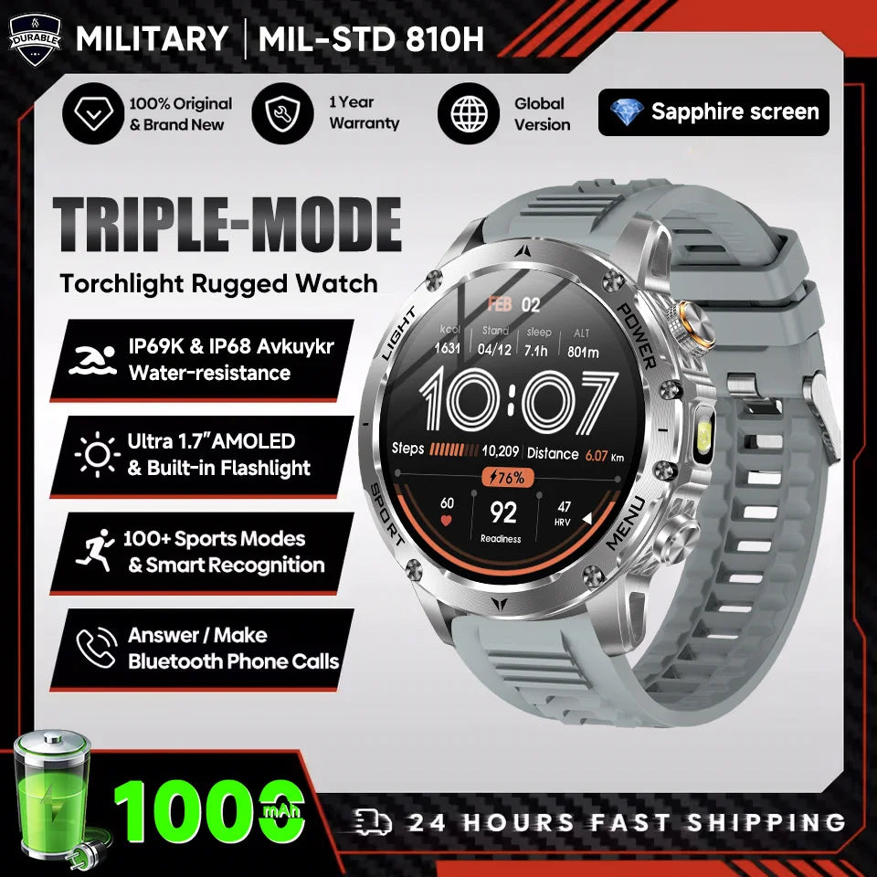 AMOLED Sports Smartwatch