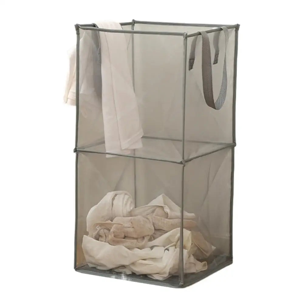 Foldable Mesh Laundry Basket