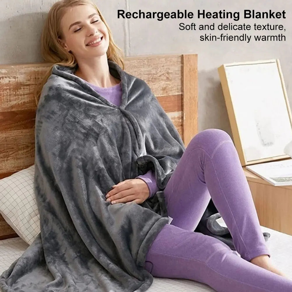 USB Heated Shawl Blanket