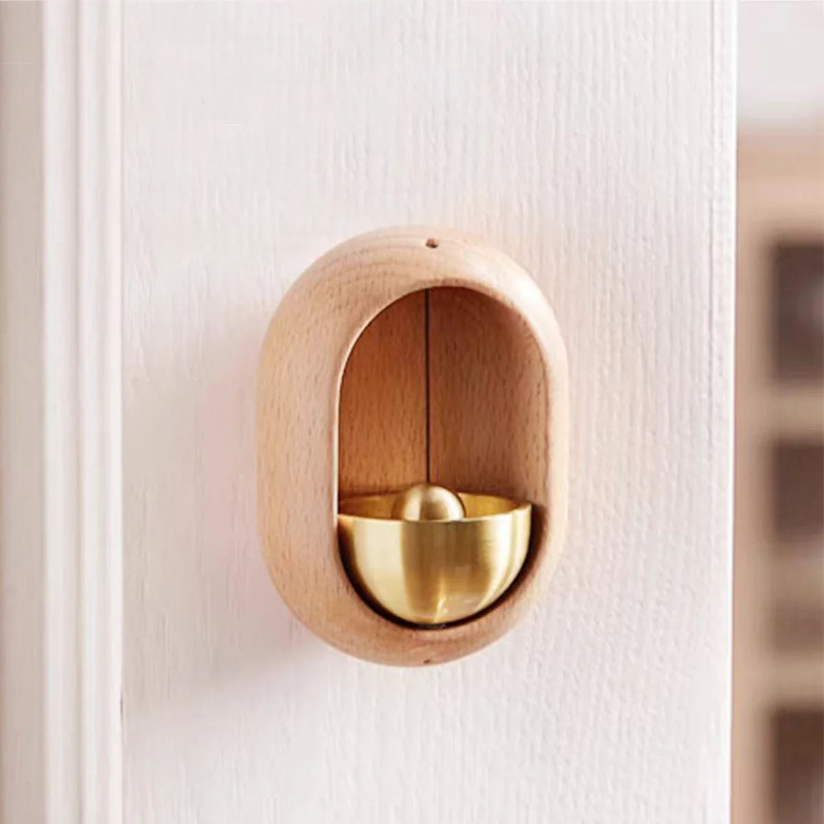 Wooden Doorbell Wind Chime