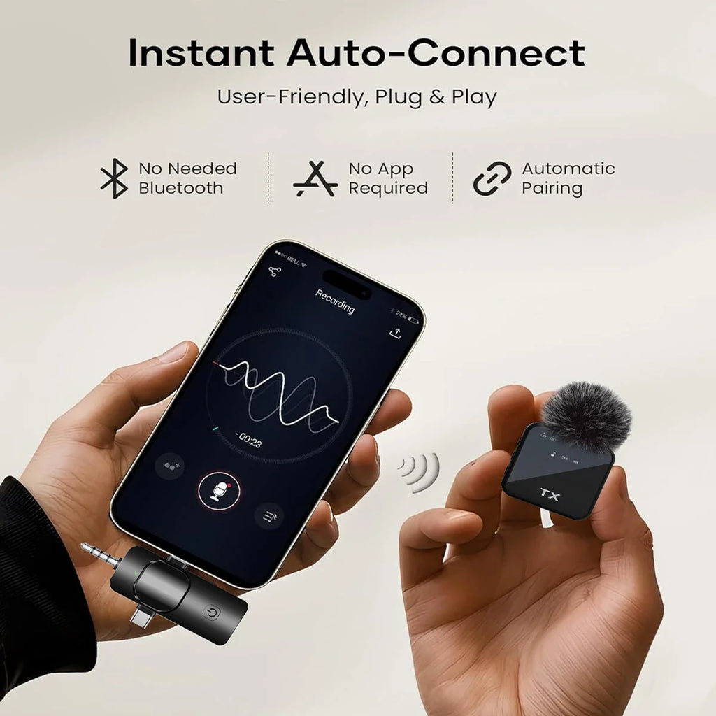 Wireless Lavalier Microphone