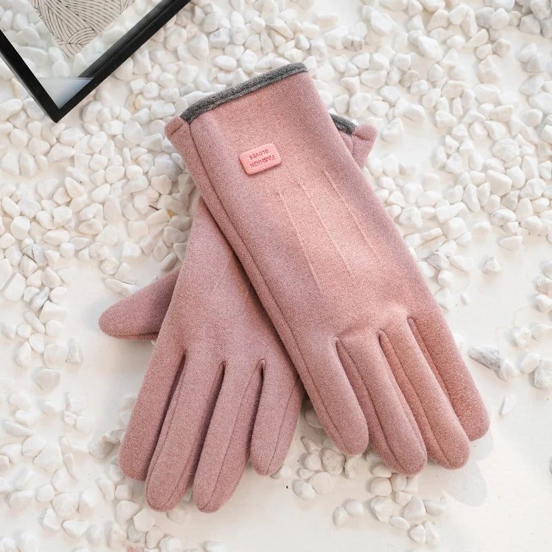 Lined Touchscreen Winter Gloves