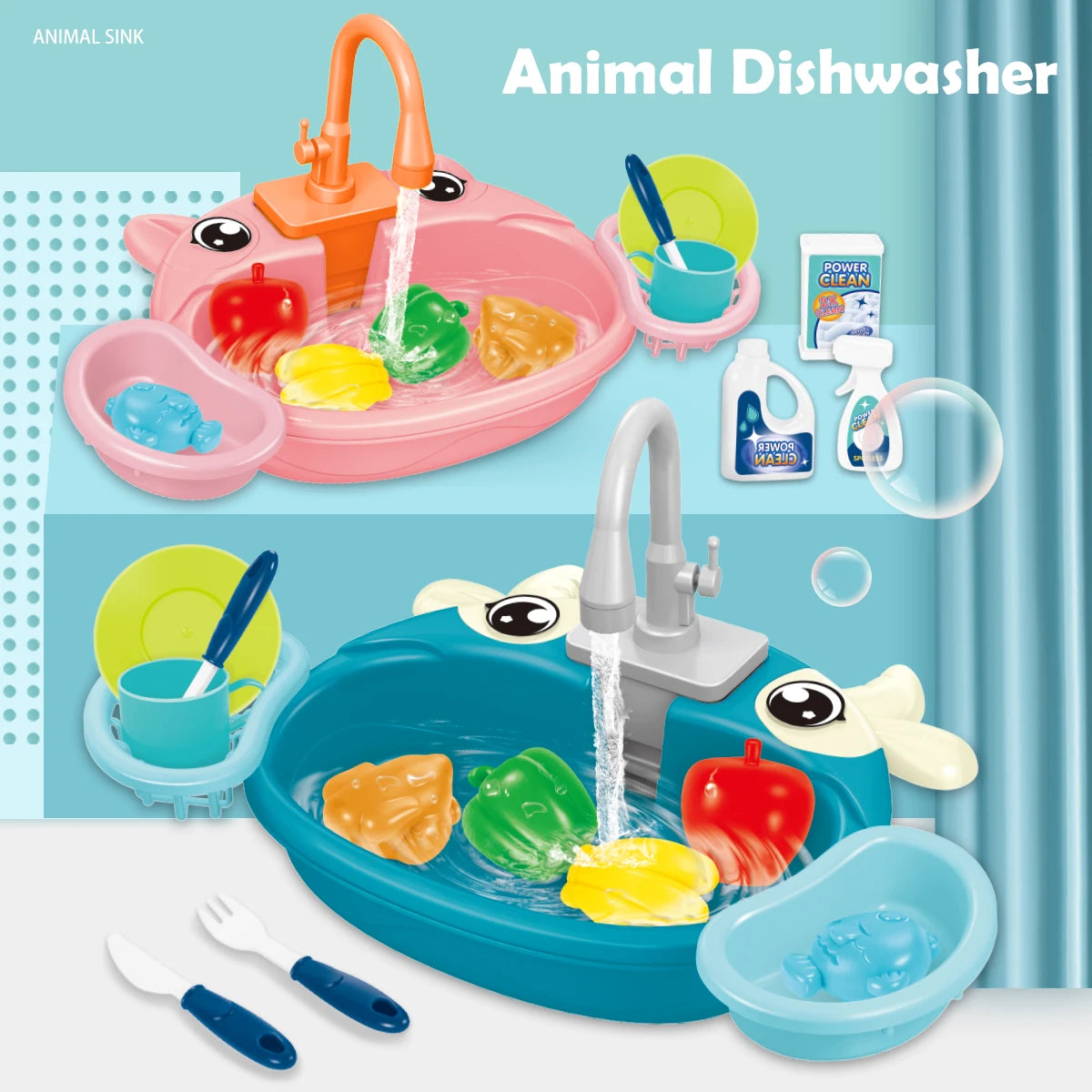 Kids Play Kitchen Sink