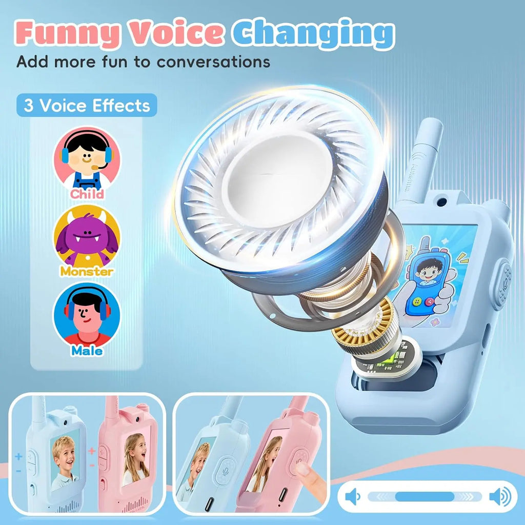 Kids Video Walkie Talkie Set