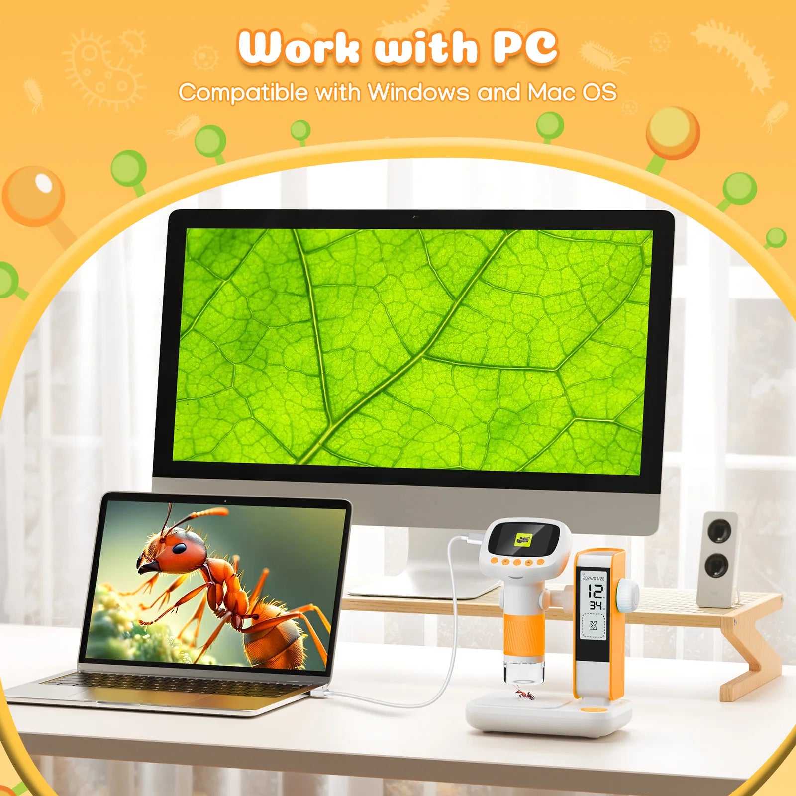 Kids Handheld Microscope