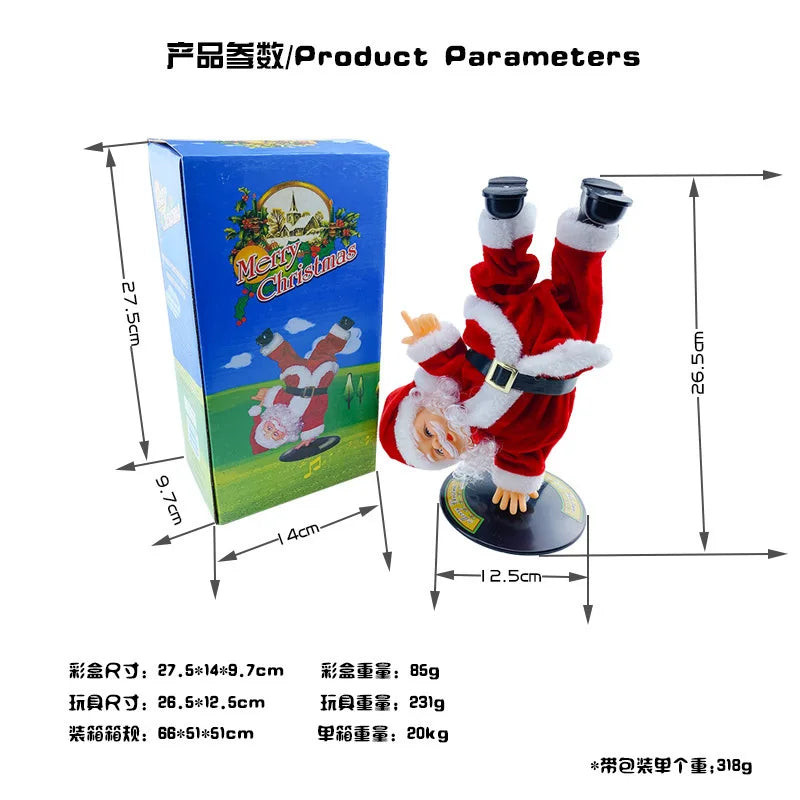 Climbing Santa Toy