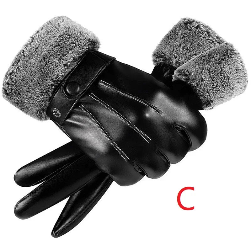Men's Leather Driving Gloves