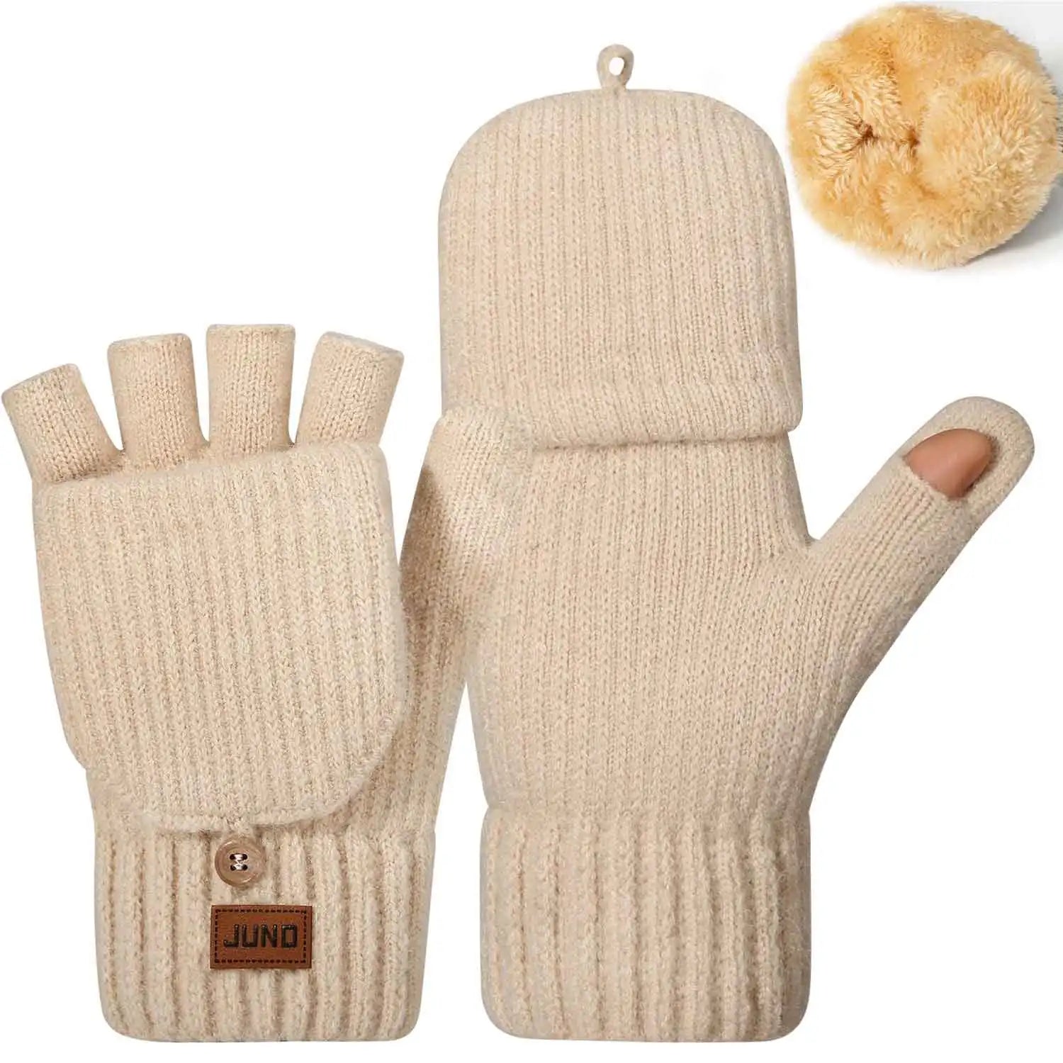 Fleece-Lined Touchscreen Gloves
