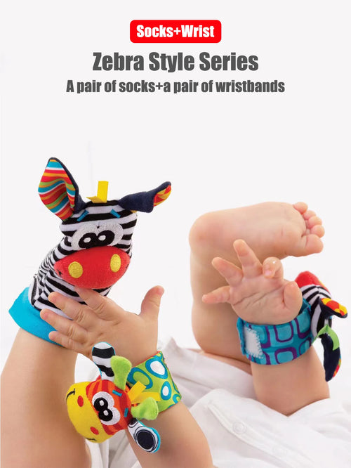 Baby Wrist Rattle Socks