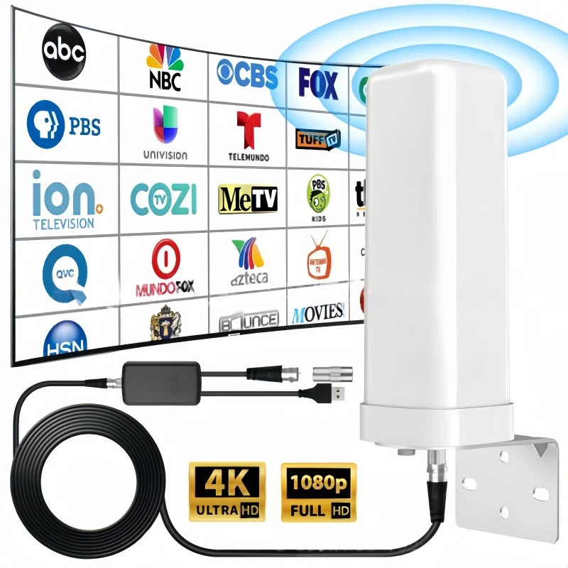 Outdoor Amplified TV Antenna