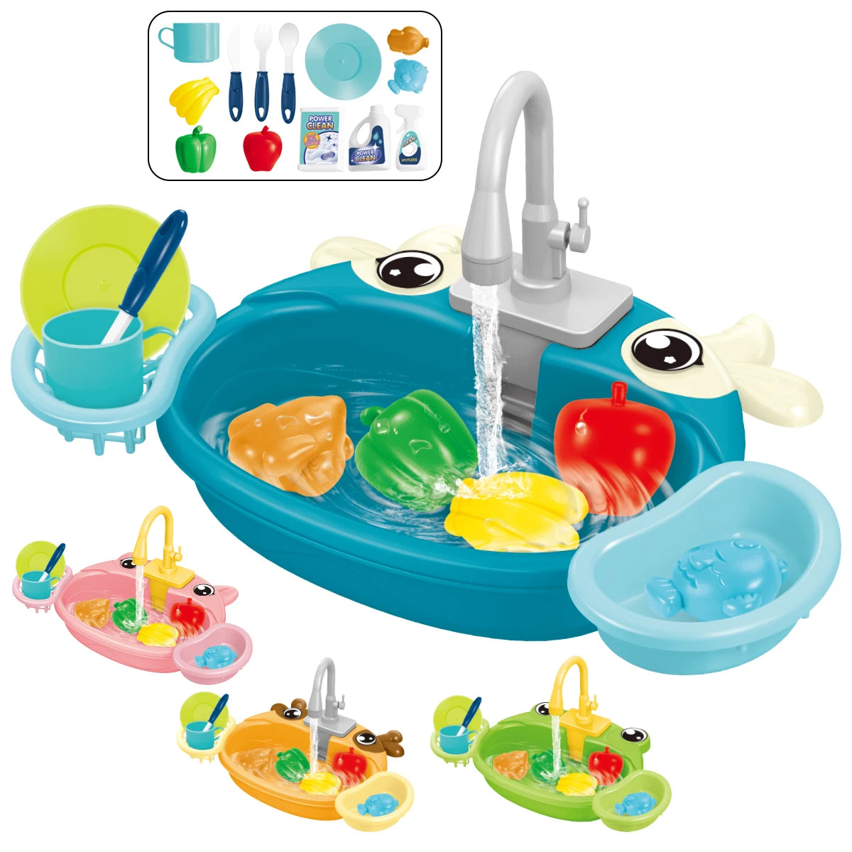 Kids Play Kitchen Sink