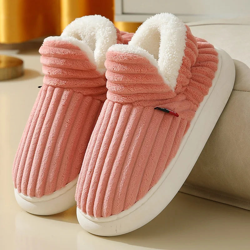 Men's Plush House Slippers
