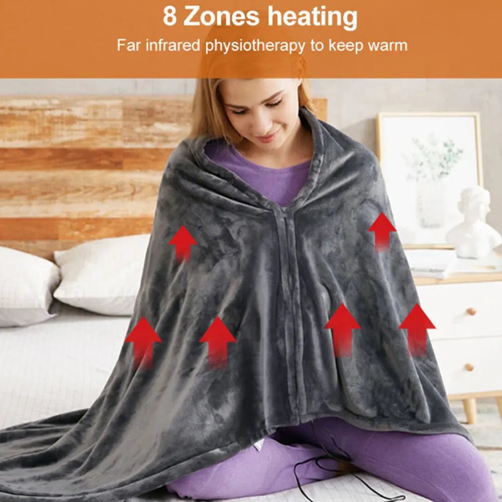 USB Heated Shawl Blanket