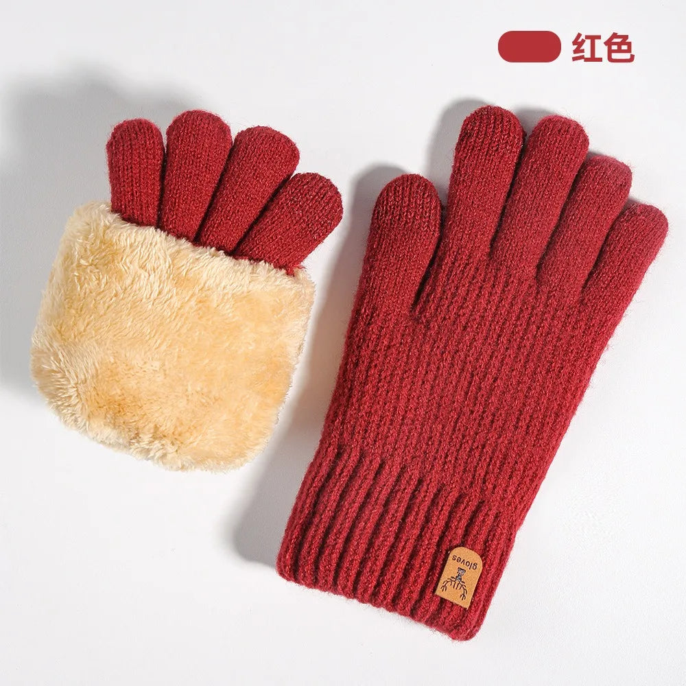 Fleece-Lined Touchscreen Gloves