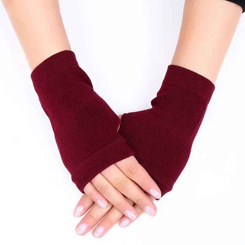 Crochet Fingerless Mittens