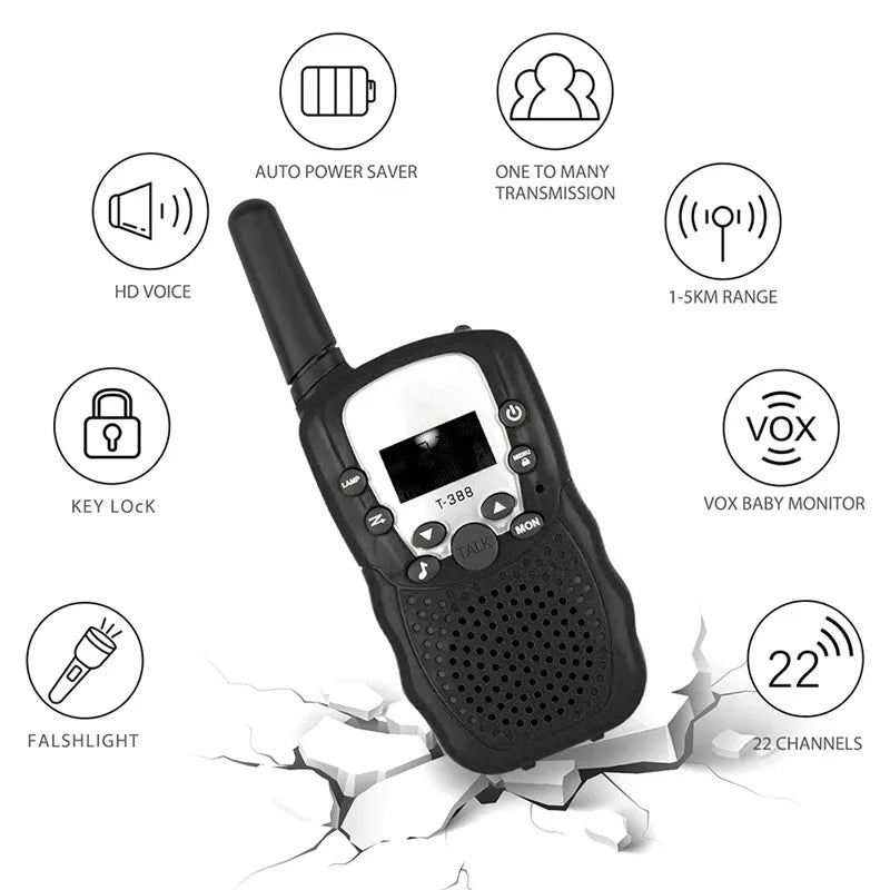 Mini Kids Walkie Talkies