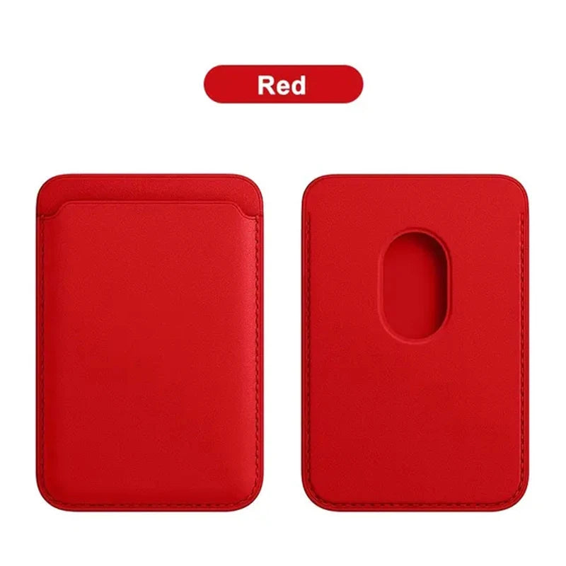 Leather Magnetic Wallet Case