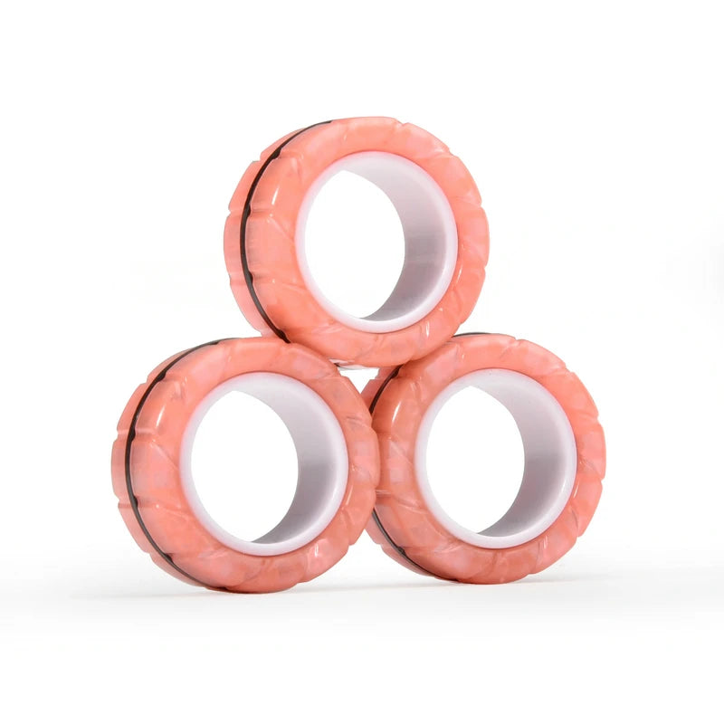 Magnetic Fidget Ring Set