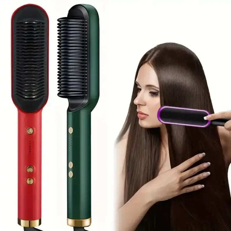 3-in-1 Hair Straightening Brush