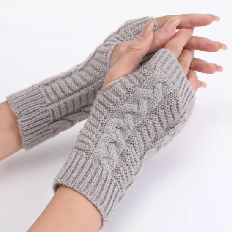 Crochet Fingerless Mittens